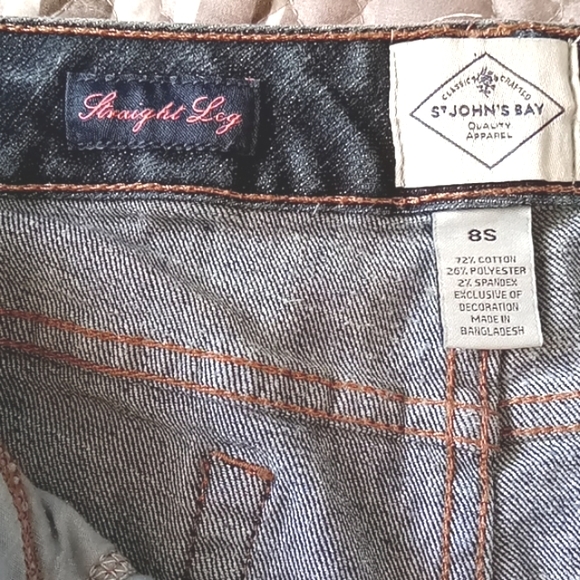St. John's Bay Straight Leg Jeans EUC - Picture 7 of 7